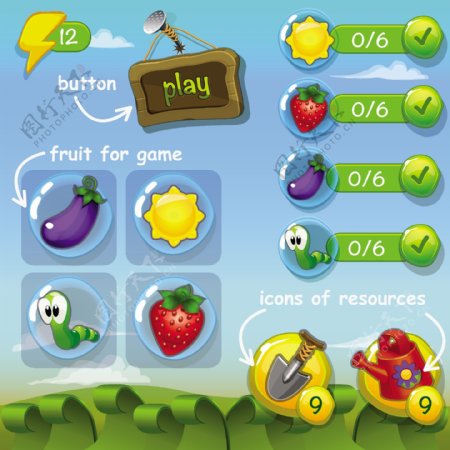 游戏UI游戏图标设计