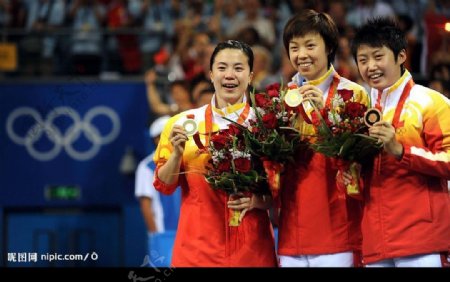 北京奥运会乒乓球队员