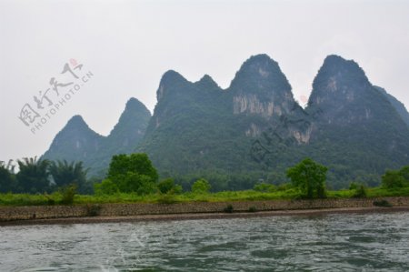 桂林山水兴坪风光