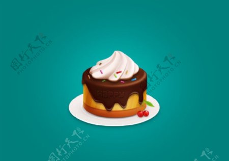 蛋糕ICON图标