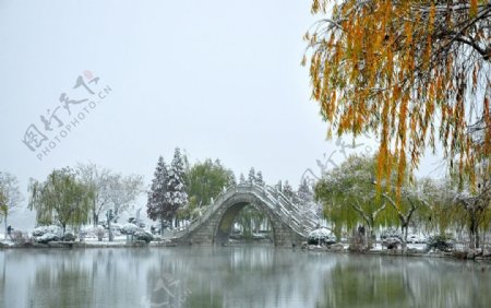 云龙湖雪景