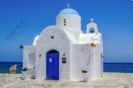 塞浦路斯白色教堂