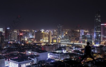 天津的夜景