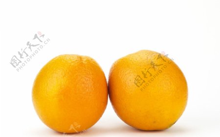 两个橙子