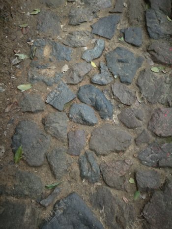 石头路石子路
