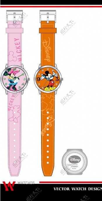 迪士尼手表设计