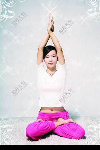 瑜珈女性