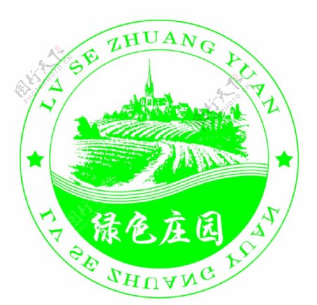 绿色庄园logo