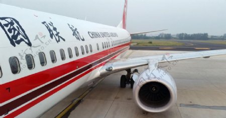 中国联合航空飞机