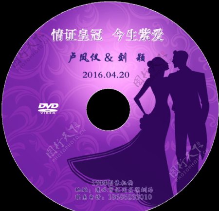蓝紫色DVD光盘盘面