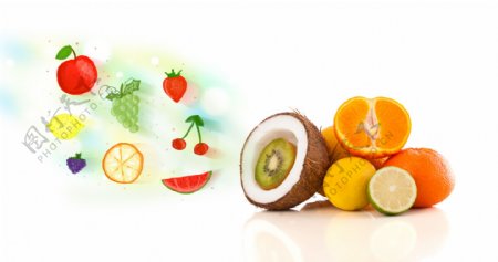 健康食物水果图片