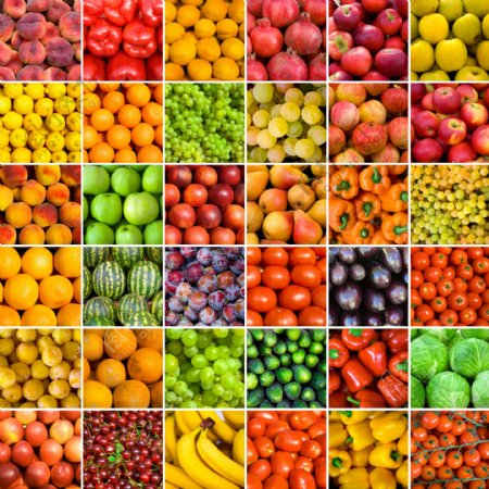 新鲜水果蔬菜摄影图片
