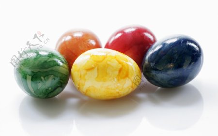 彩色的蛋蛋