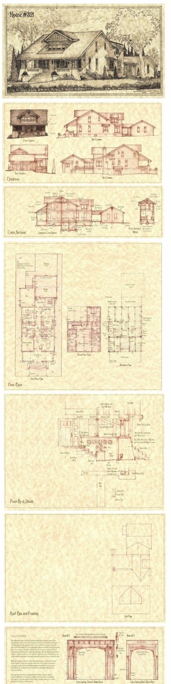 欧式建筑施工图纸