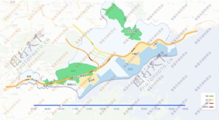 盐田区地图网页设计素材