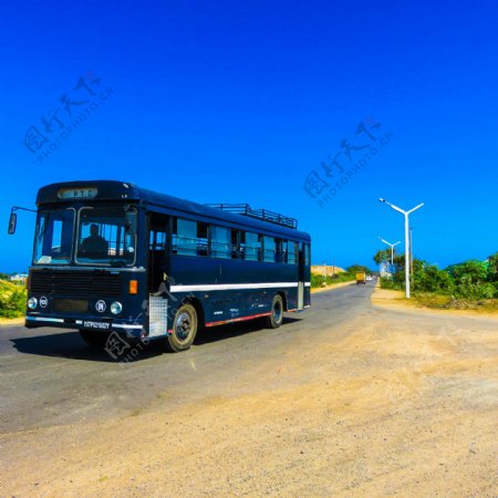 外国旅游巴士图片