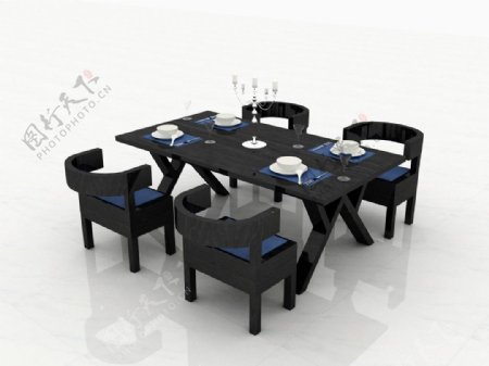 高档餐椅餐桌