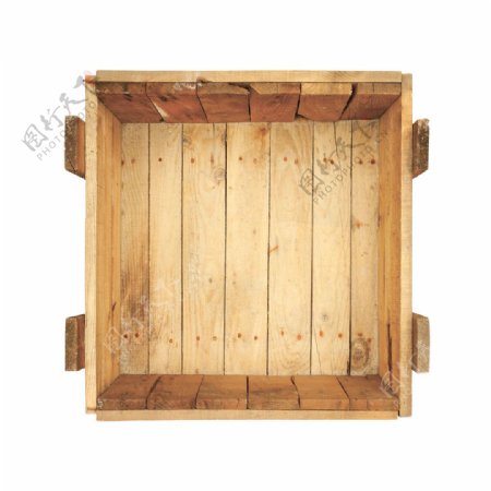 木质箱子元素
