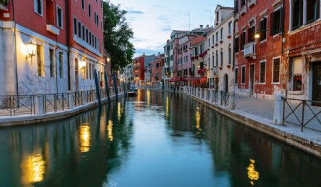 威尼斯水城风光图片