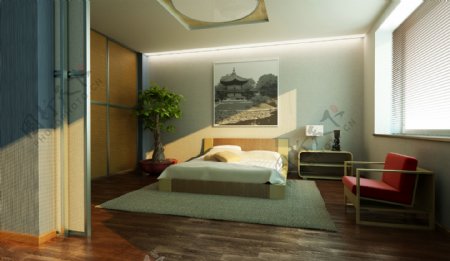 酒店卧室室内设计图片