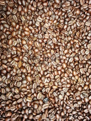 密集的咖啡豆