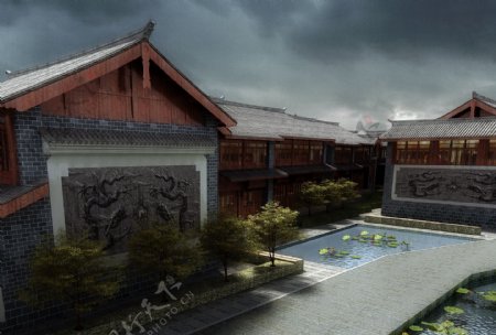 中国古典建筑设计图片