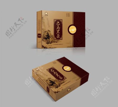 3D茶叶包装盒图片