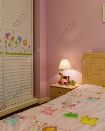 美式女童卧室装修效果图