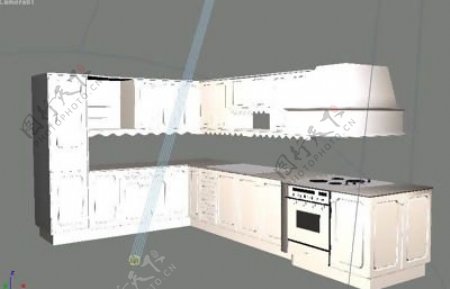 卫厨3D卫浴厨房用品模型24