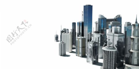 城市3D建筑设计图片