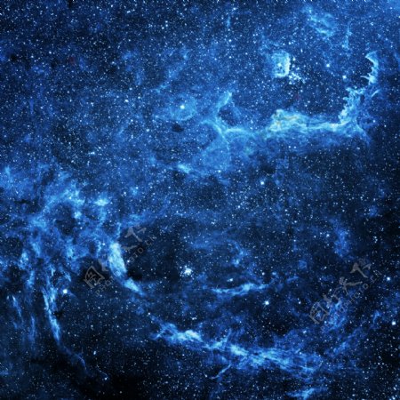 蓝色宇宙背景图片