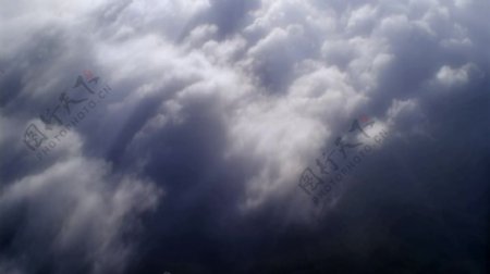 天空白云风景视频