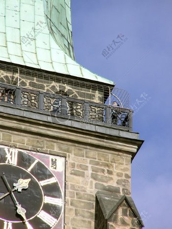建筑物上的时钟