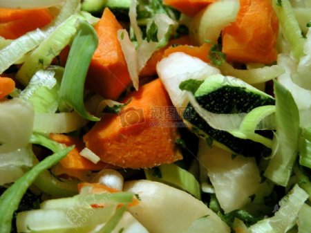 切碎蔬菜沙拉