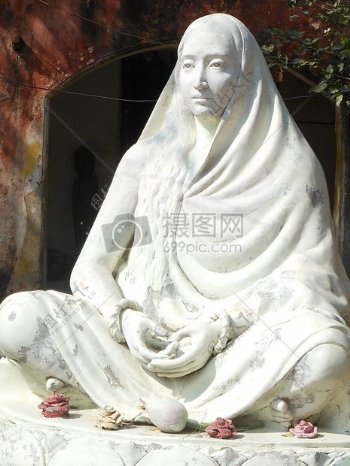 印度母亲的雕像