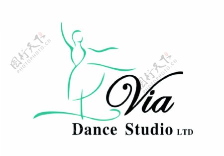 薇娅舞蹈室logo设计