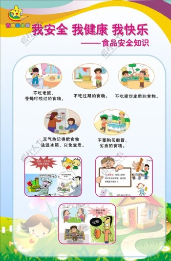 幼儿园食品安全教育图片