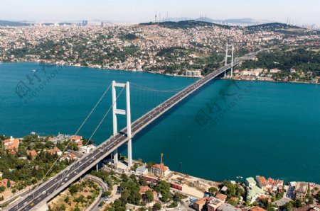 伊斯坦布尔大桥风景图片