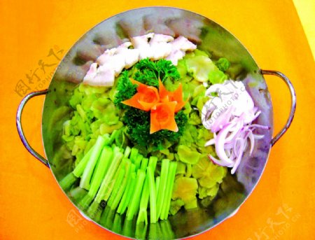 传统美食干锅