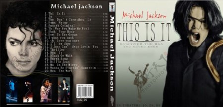 迈克尔杰克逊CD封套