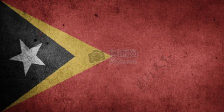 东帝汶的国旗标志