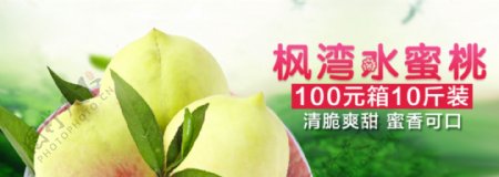 水蜜桃广告图片