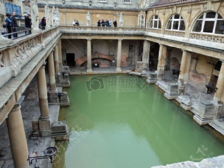 历史悠久的罗马浴场