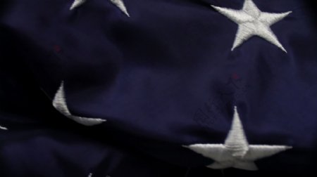 美国国旗的星星特写5股票的录像视频免费下载