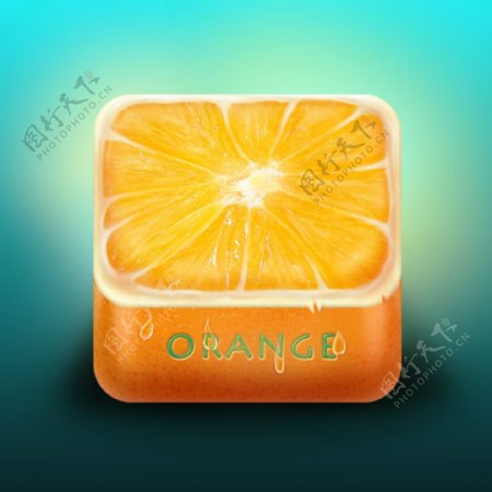 橘子icon