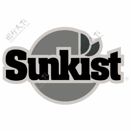 SUNKIST简易logo设计