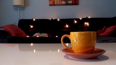 茶杯生活视频素材
