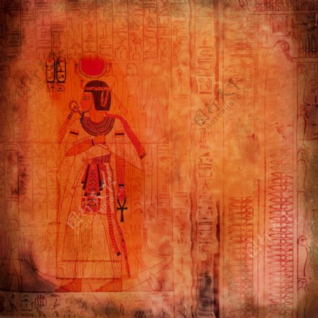 埃及女性壁画