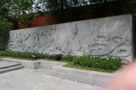都江堰壁画图片