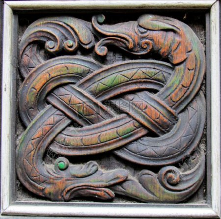 装饰木蛇